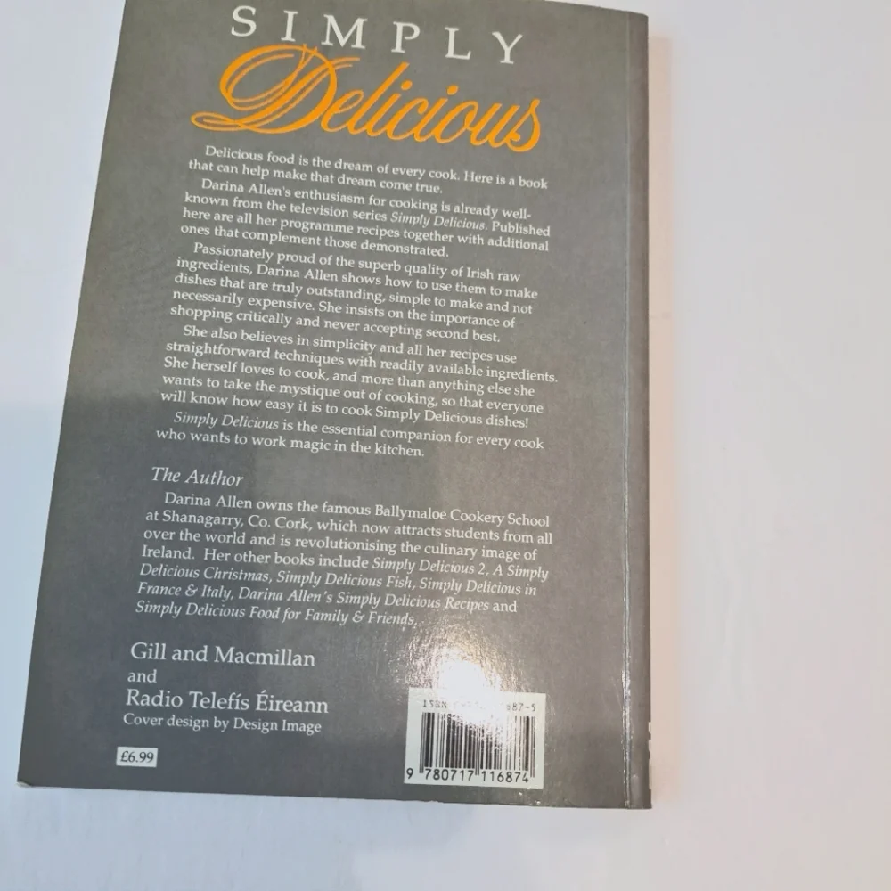 Simply Delicious Irish Cookbook By Darina Allen